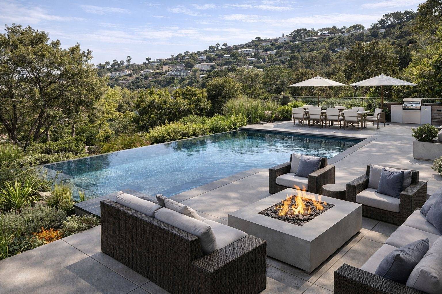EVERLASTING POOLS & LANDSCAPE logo